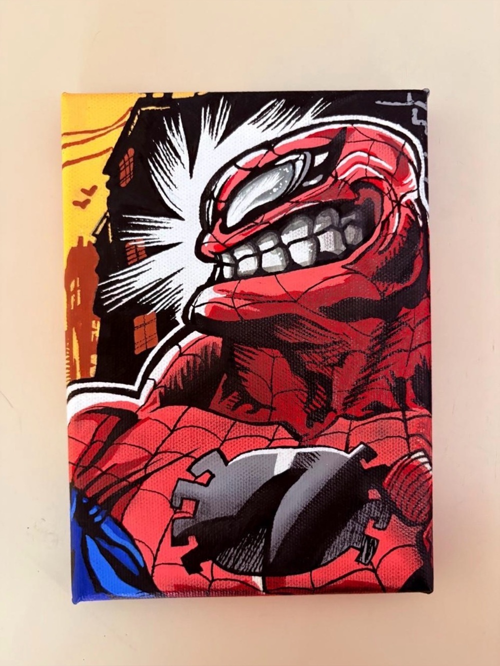 Spider-Man Canvas Painting